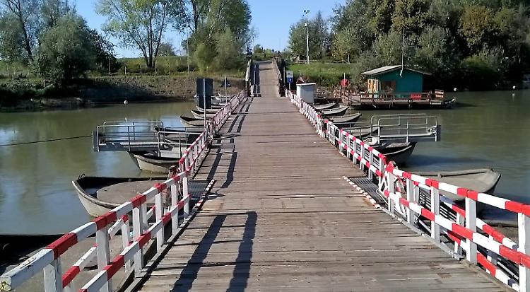 Ponte in chiatte di Torre d’Oglio, chiusura temporanea
