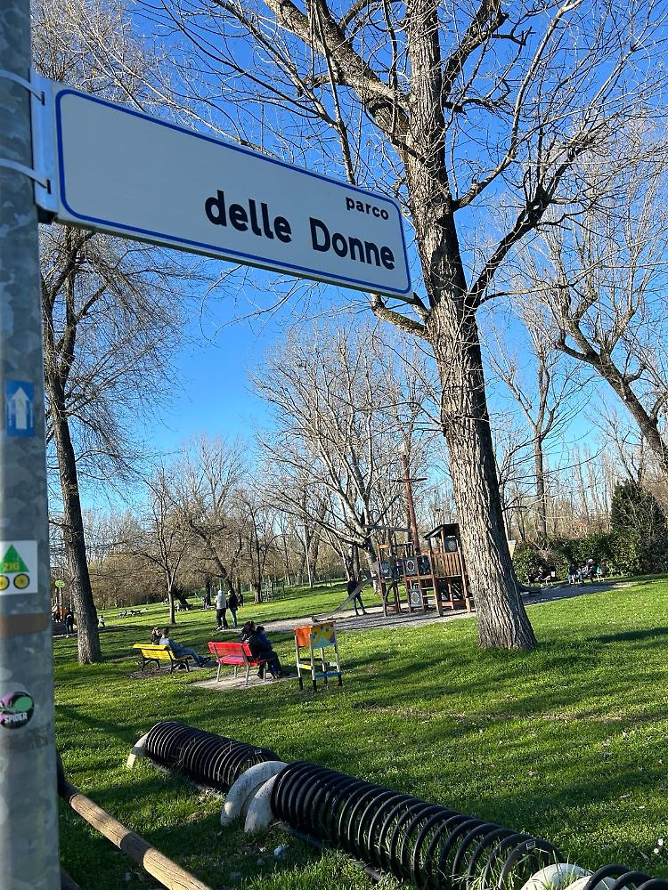 Inaugurato il 'Parco delle Donne', area verde di fronte alle Colonie Padane