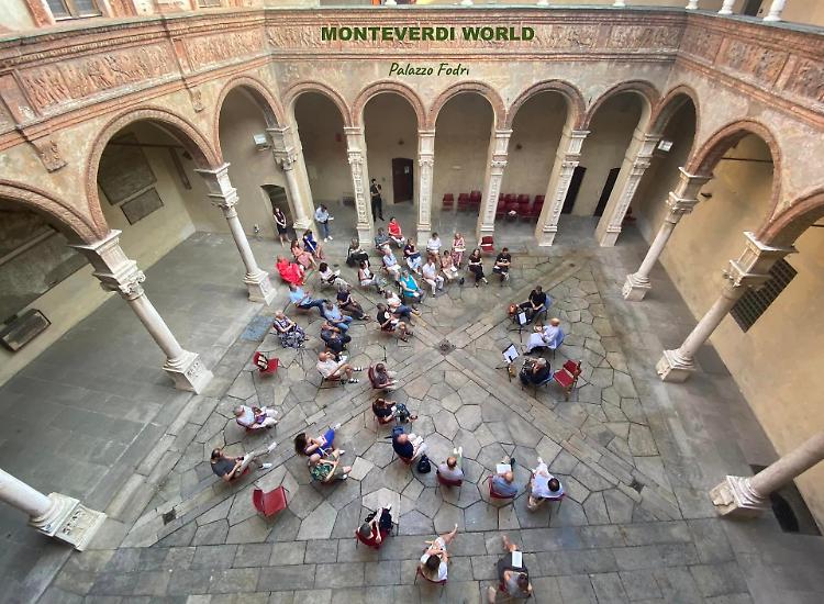 Presentazione del cd Monteverdi world con alcuni dei protagonisti