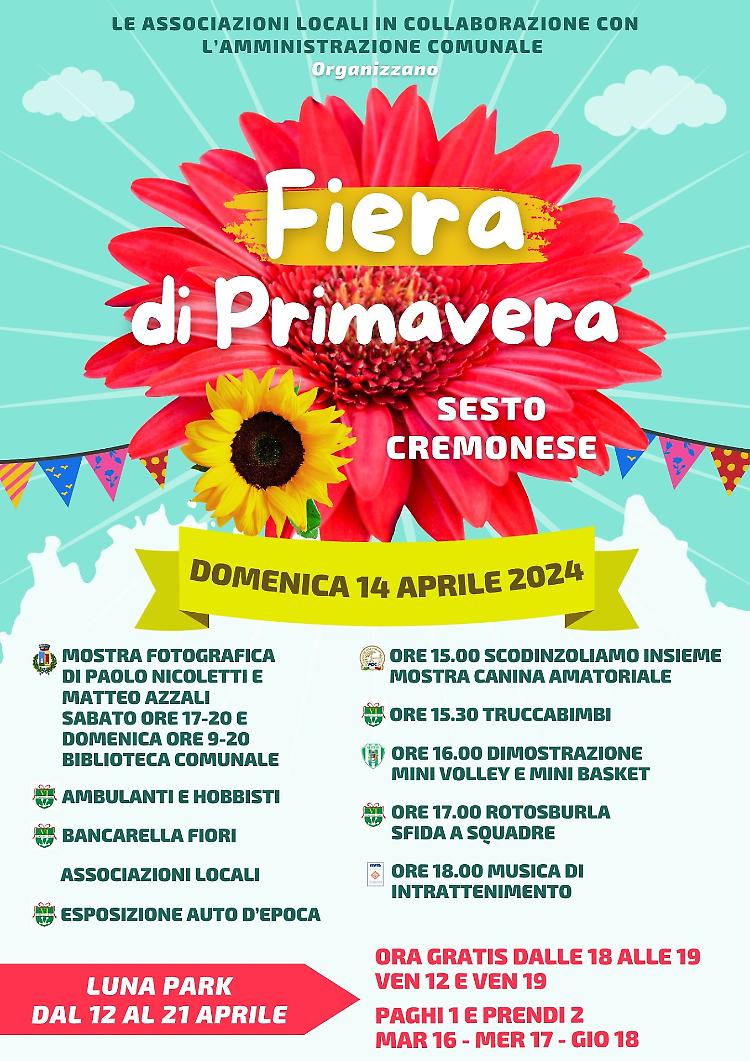 Fiera di Primavera con Rotosburla e molto altro!