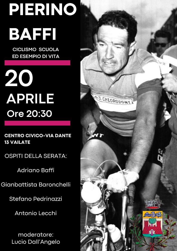 Ciclismo: scuola ed esempio di vita. Pierino Baffi