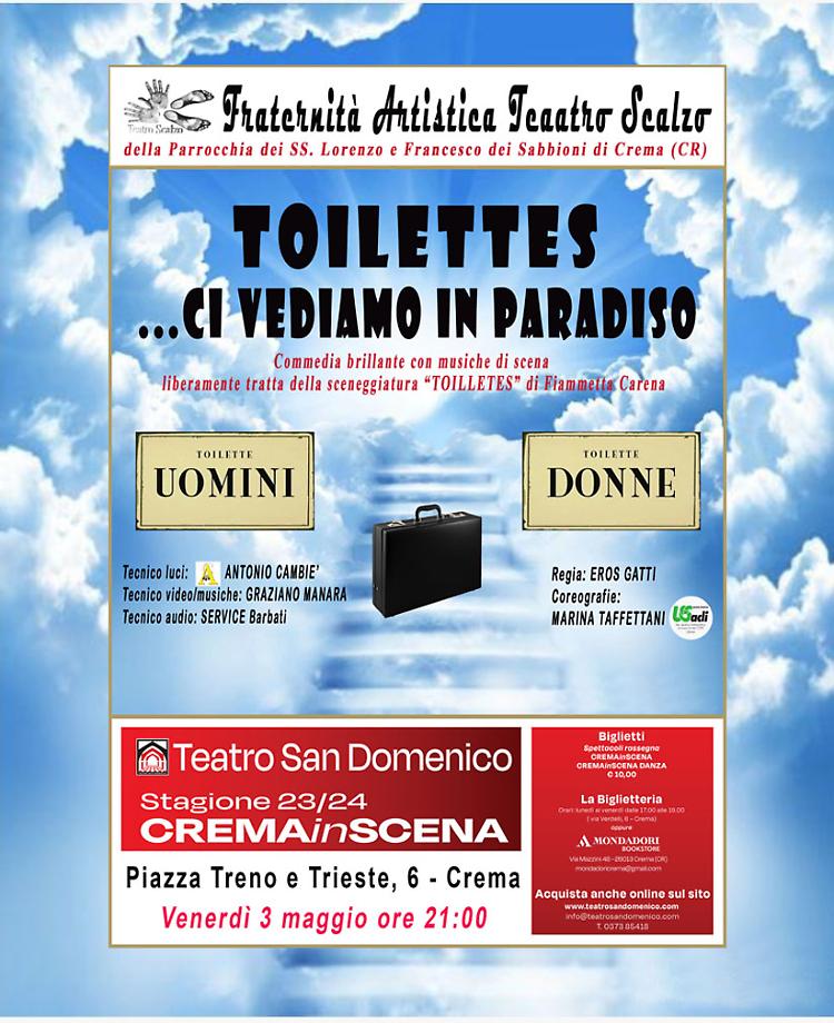 Spettacolo: Toilettes... ci vediamo in Paradiso