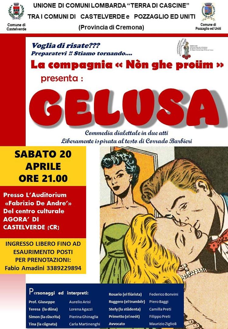 "Gelusa" Commedia dialettale in 2 atti