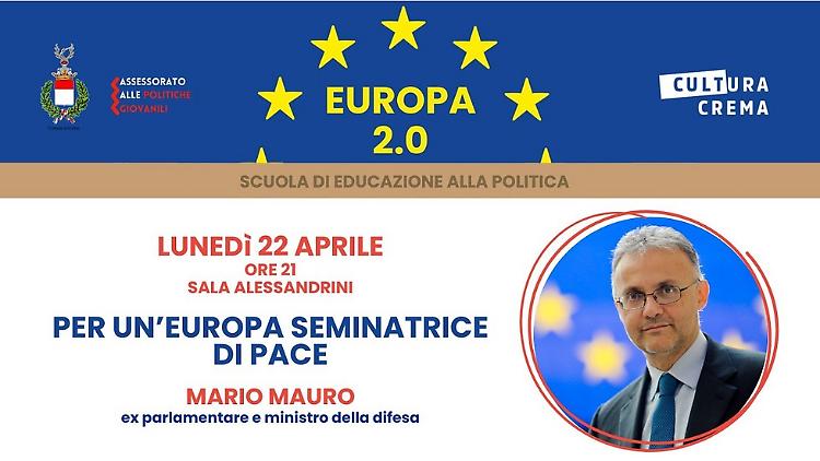 Incontro: Per un'Europa seminatrice di pace