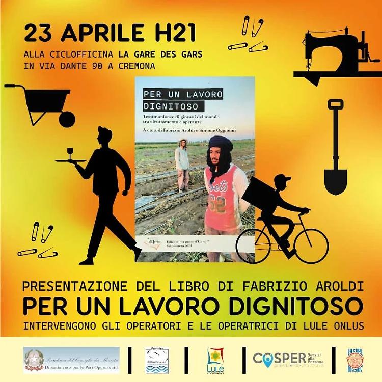 Presentazione del libro "Per un lavoro dignitoso"