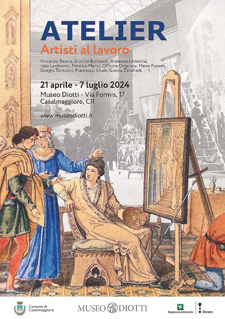 Artisti al lavoro, gli Atelier di 10 artisti in mostra