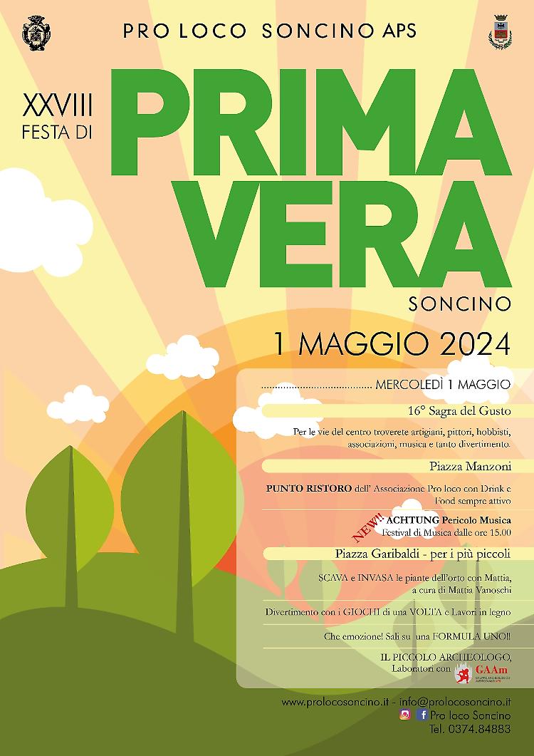 XXVIII Festa di Primavera: tanto gusto e musica
