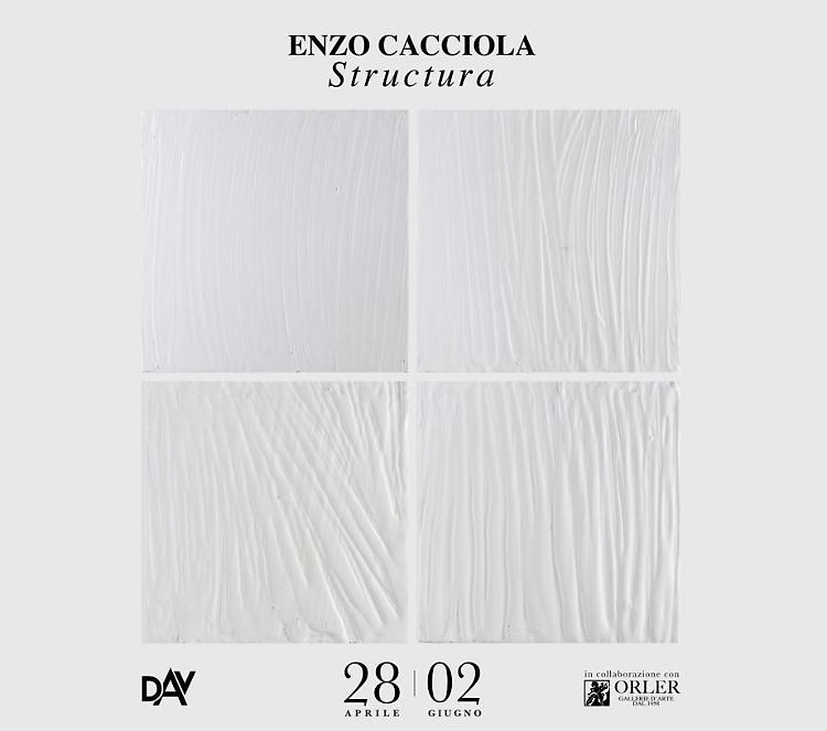 ''Structura'': esposizione monografica di Enzo Cacciola