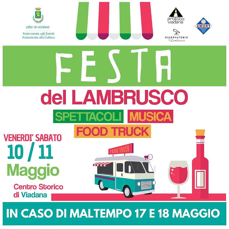 2 giorni molto frizzanti: è la Festa del Lambrusco