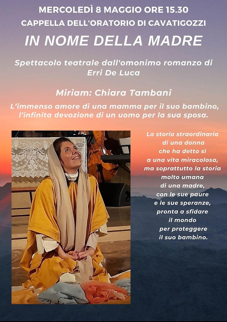  "In nome della madre" spettacolo teatrale