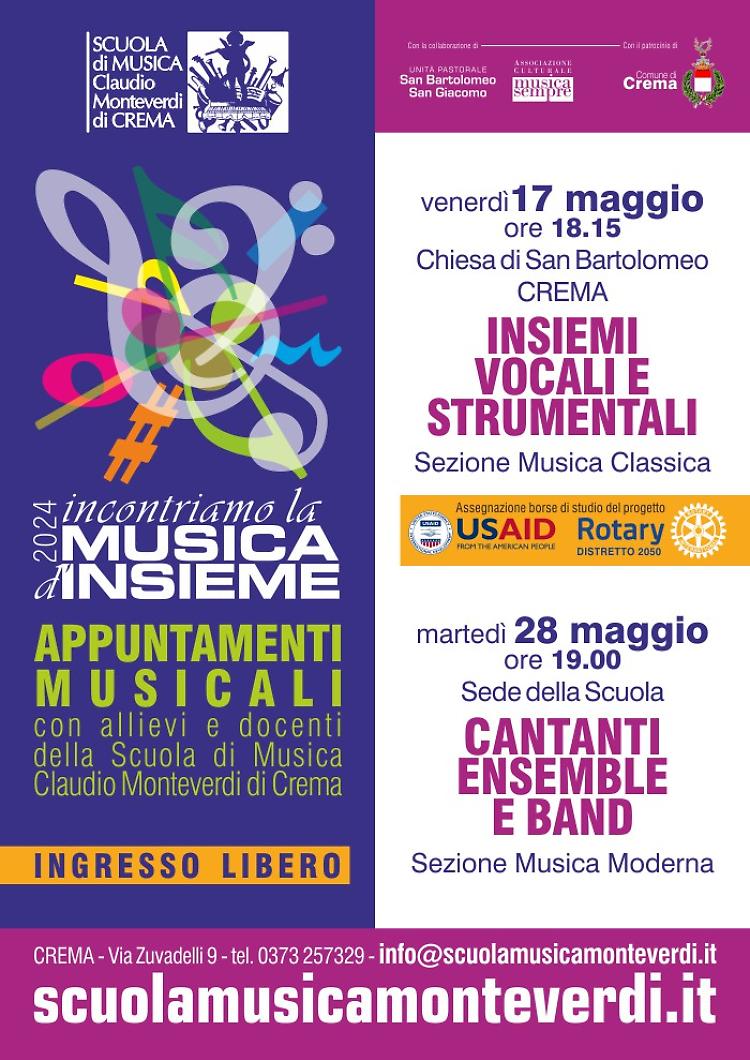 Concerto di musica classica: insiemi vocali e strumentali