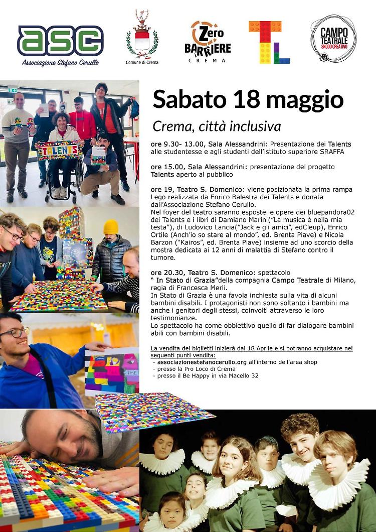 Crema, città inclusiva. Progetti e teatro