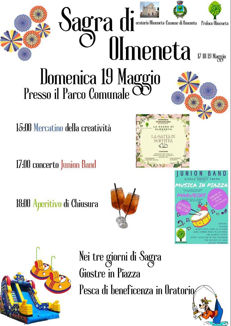 Arriva la Sagra di Olmeneta, divertimento per tutti!