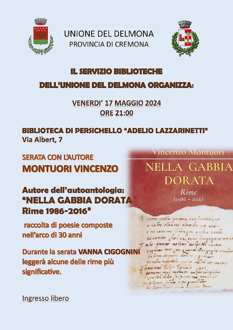 Presentazione del volume di poesie di Montuori