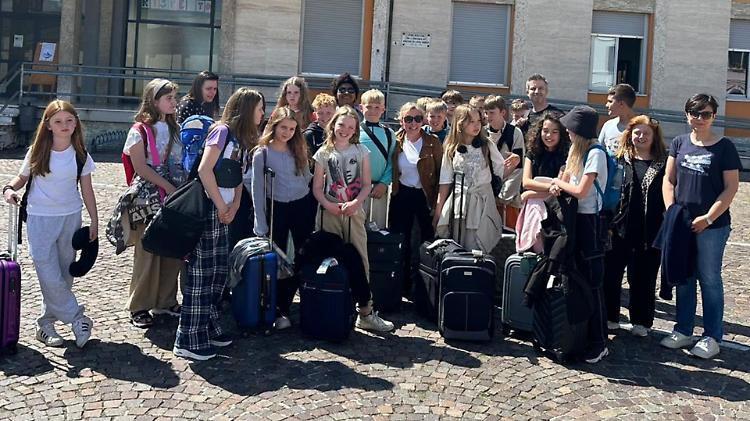 Dal Mare del Nord all’Oglio: alunni danesi alla scuola ‘robotica’