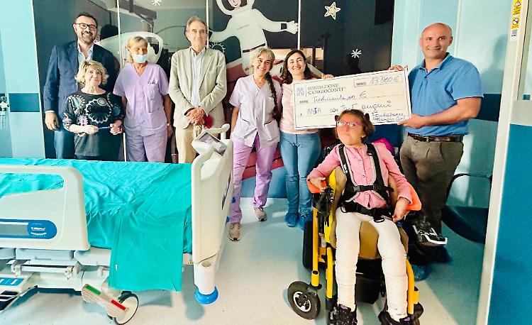 Il sogno di Anja: al mare con i genitori grazie alla 'Giorgio Conti'