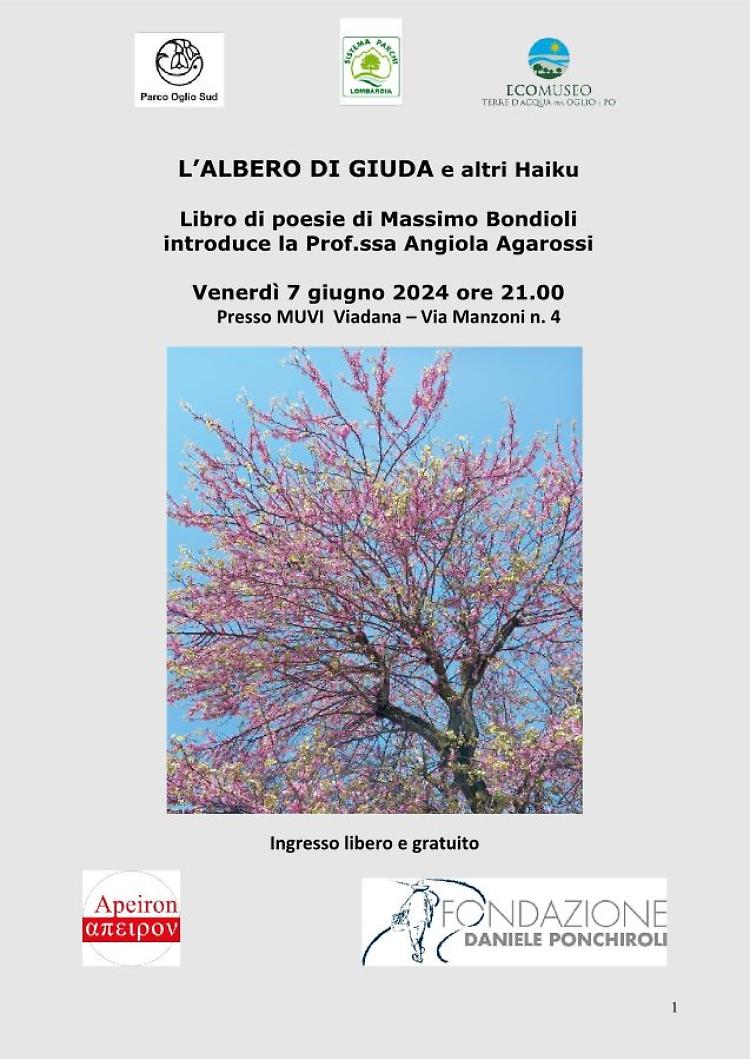 Presentazione del libro "L'albero di Giuda e altri Haiku"