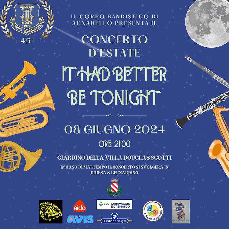 Concerto d'estate del corpo bandistico di Agnadello
