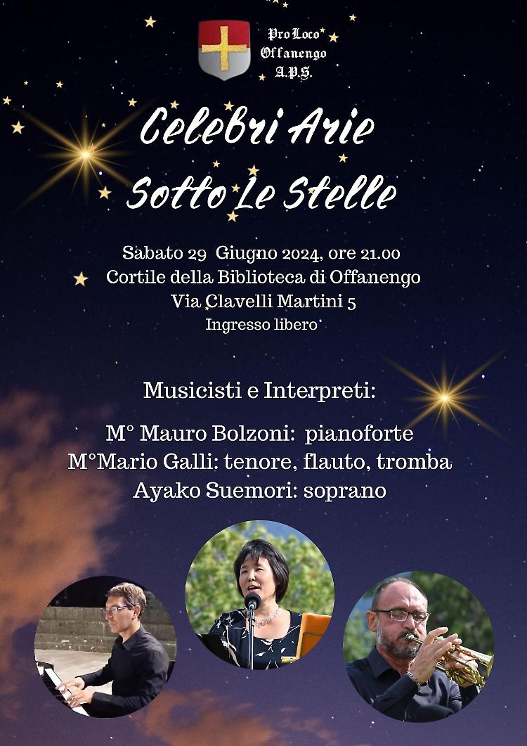 Celebri Arie sotto le Stelle