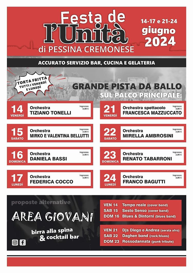 Festa de l'Unità 2024