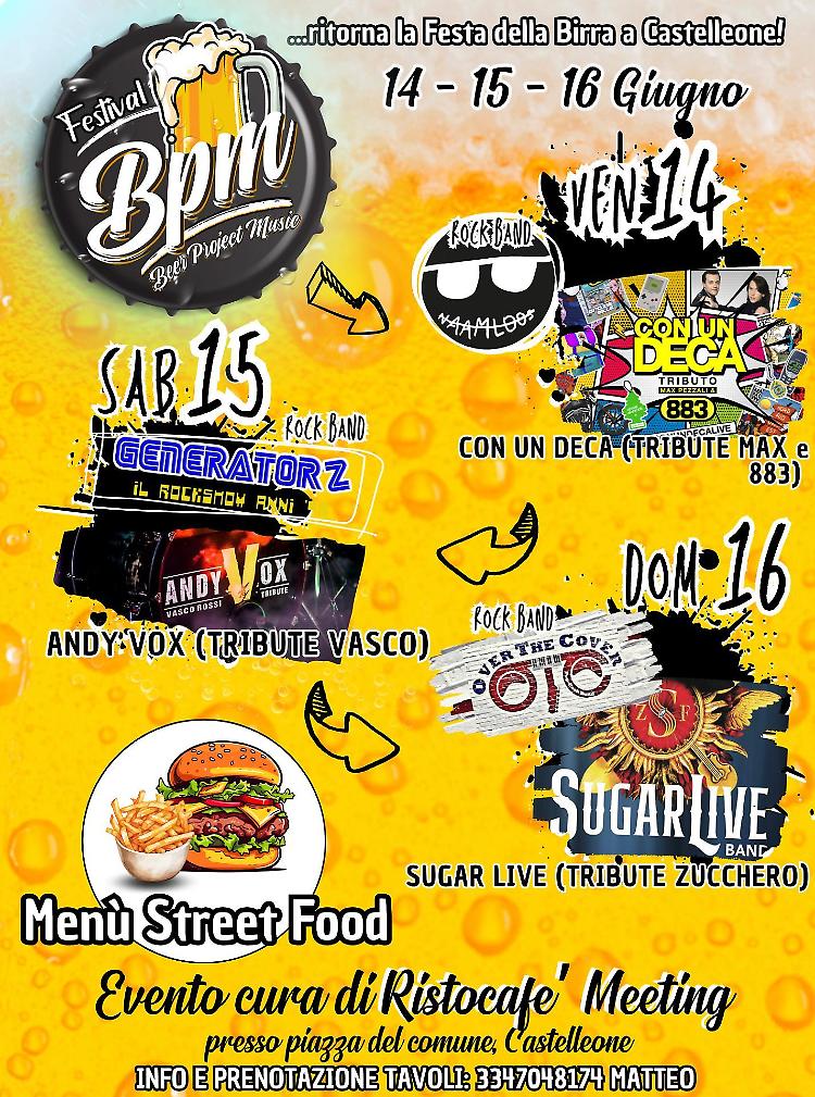 Festival Beer Project Music! La Festa della Birra!