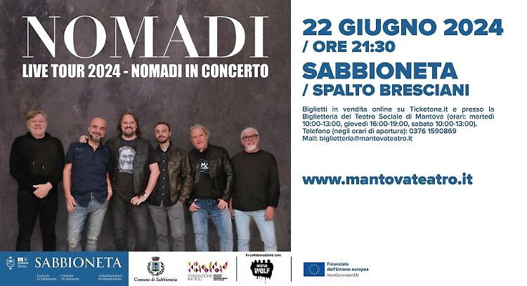 Nomadi in concerto - Live tour 2024