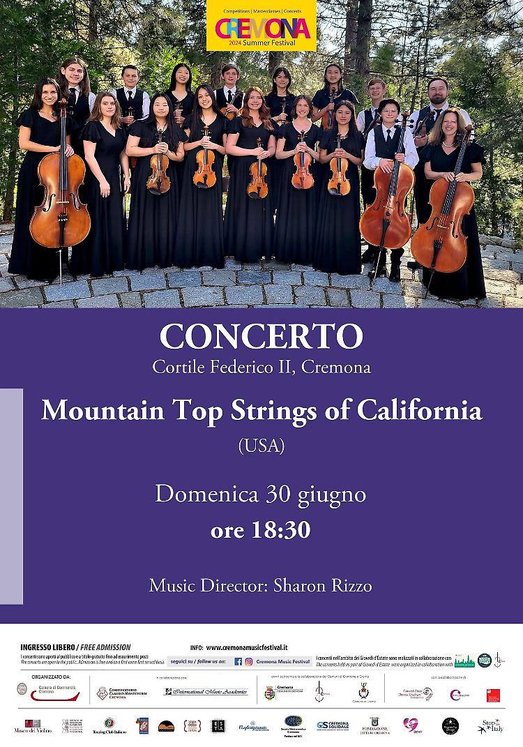 Concerto della Mountain Top Strings of California