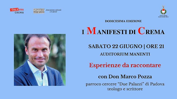 Esperienze da raccontare con Don Marco Pozza