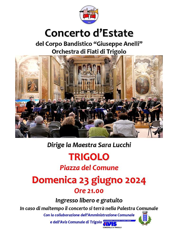 Concerto d'estate dell'Orchestra di fiati di Trigolo