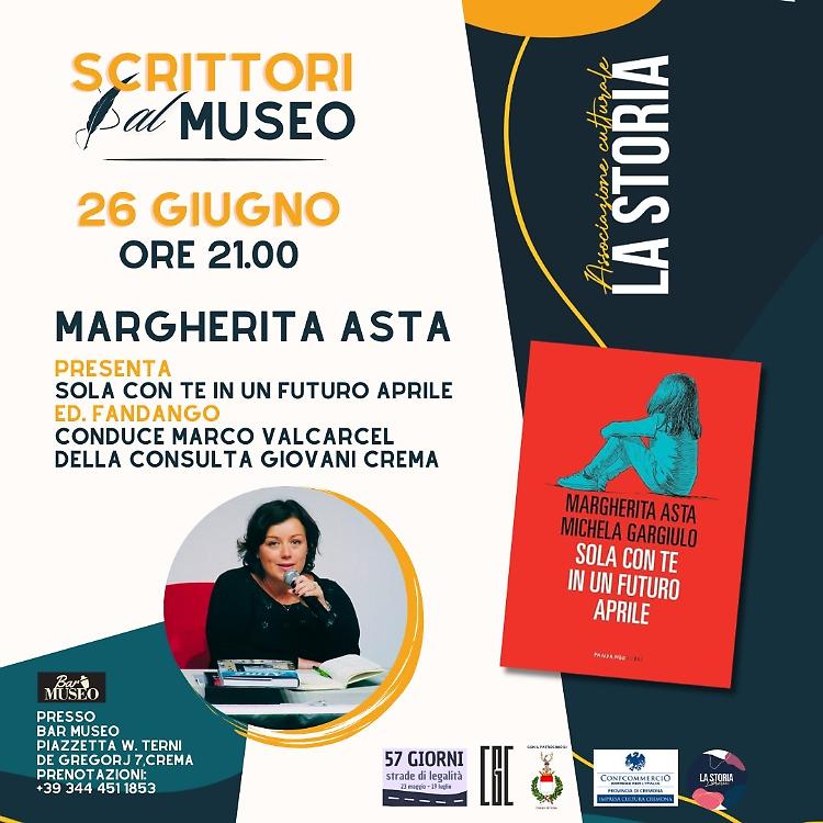 Margherita Asta presenta Sola con te in un futuro aprile