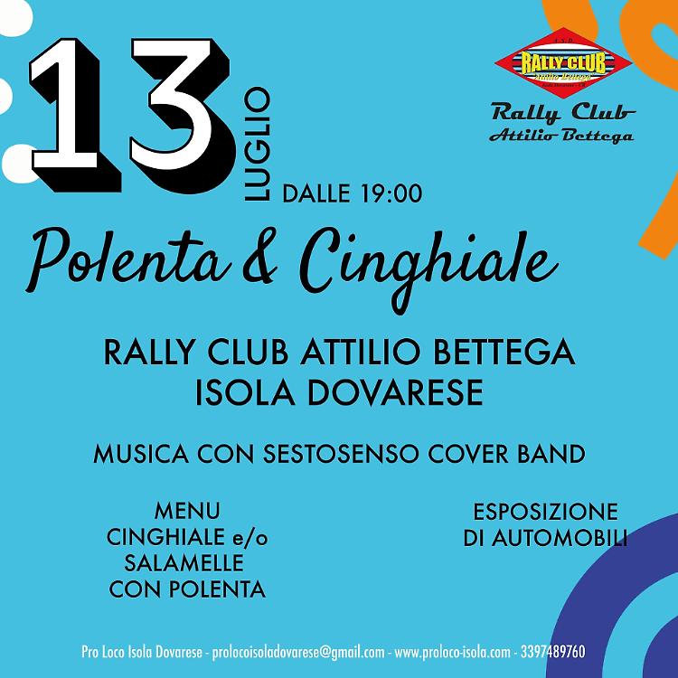 LuDiLuglio Isolano & Rally Fest: cucina, auto, musica