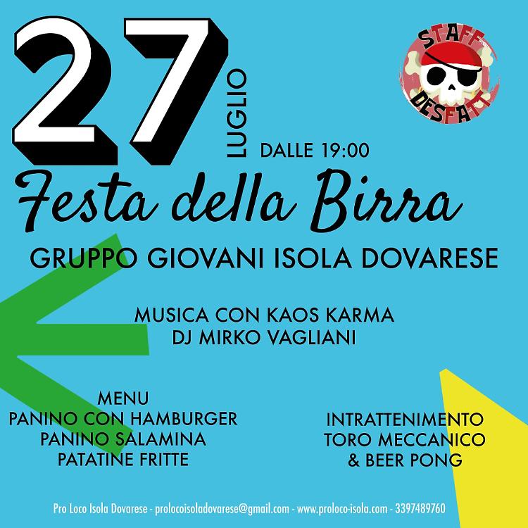 LuDiLuglio Isolano: Festa della Birra