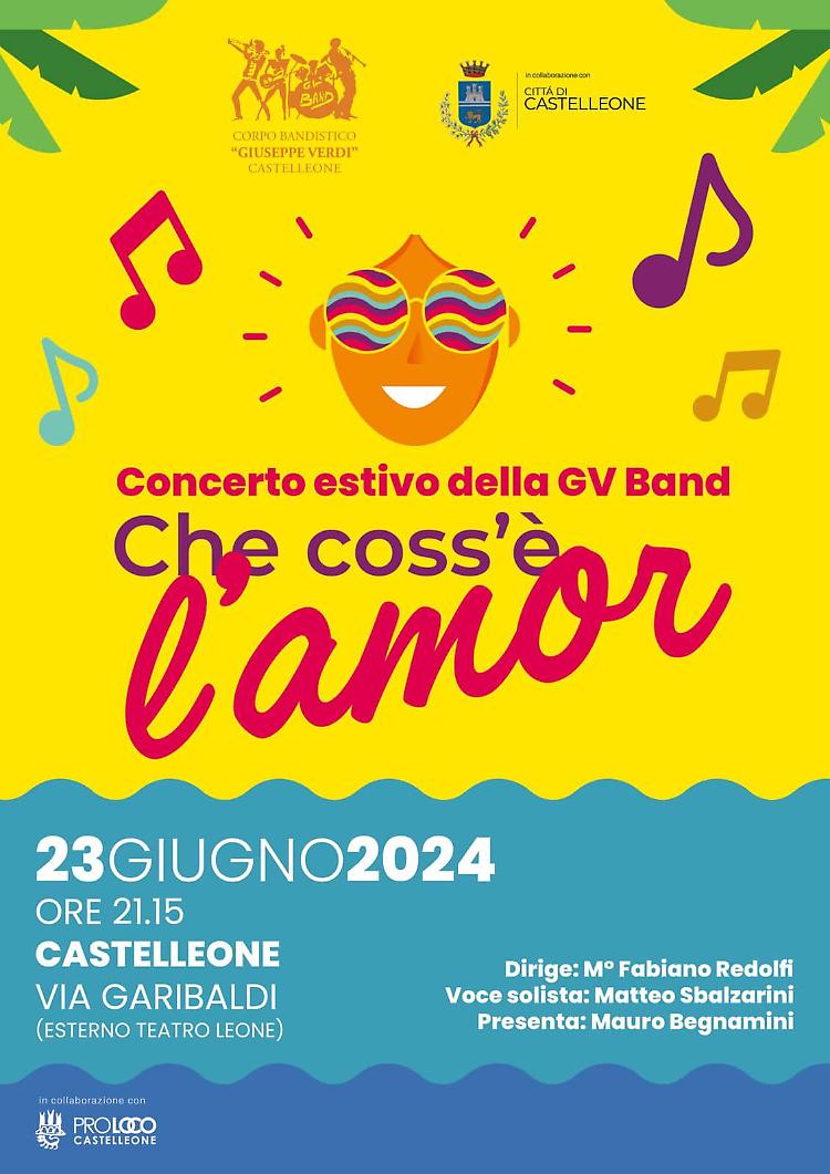 "Che coss'è l'amor" concerto estivo della GV Band