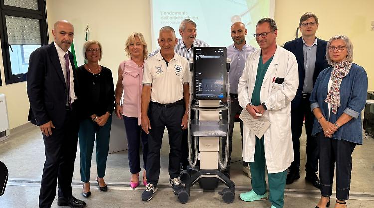 Super ecografo in funzioneNuovo cardiologo in servizio