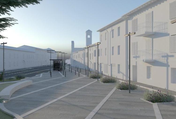 Piazza Borgo Serio cambia volto: più elegante e sicura