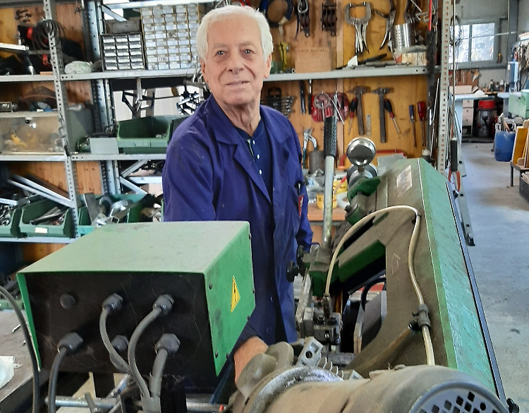 Donatori di tempo libero, il decano è Ivano Siboni