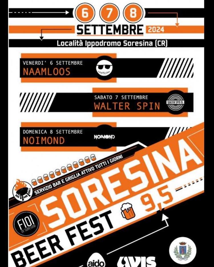 Soresina Beer Fest, edizione straordinaria 9.5