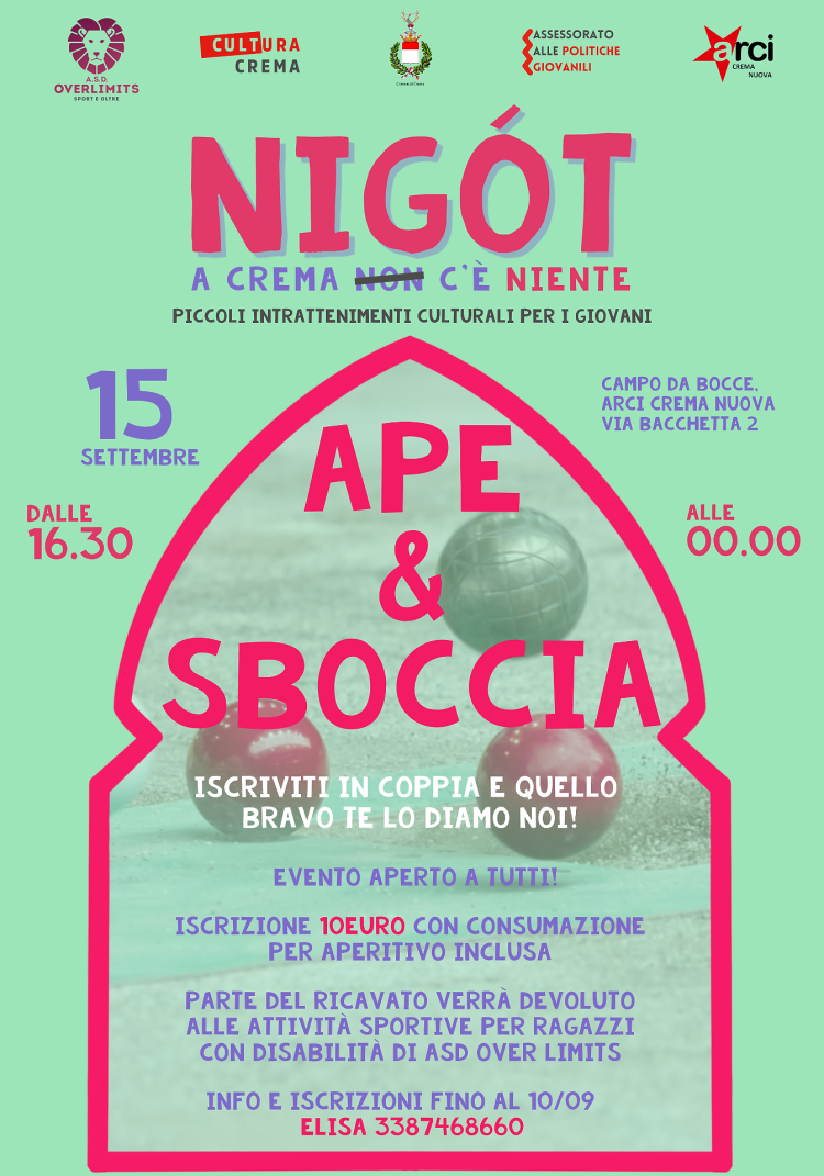 Torna "Ape & Sboccia": inclusività e divertimento