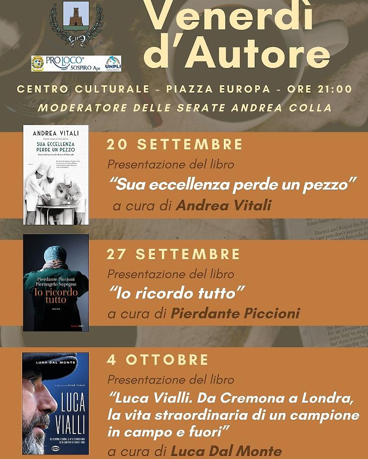 Luca Dal Monte presenta "Luca Vialli"