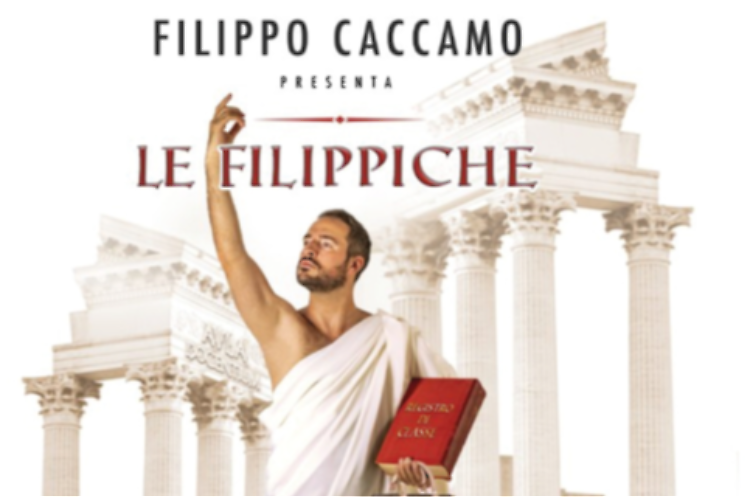 Le Filippiche, il nuovo spettacolo teatrale di Filippo Caccamo