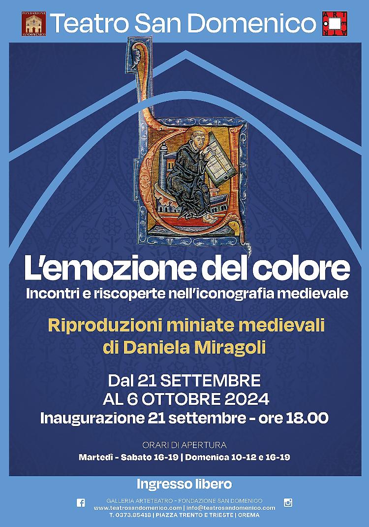 "L’emozione del colore" Riproduzioni miniate medievali