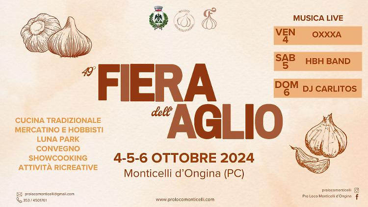 49a Fiera dell'Aglio di Monticelli d'Ongina