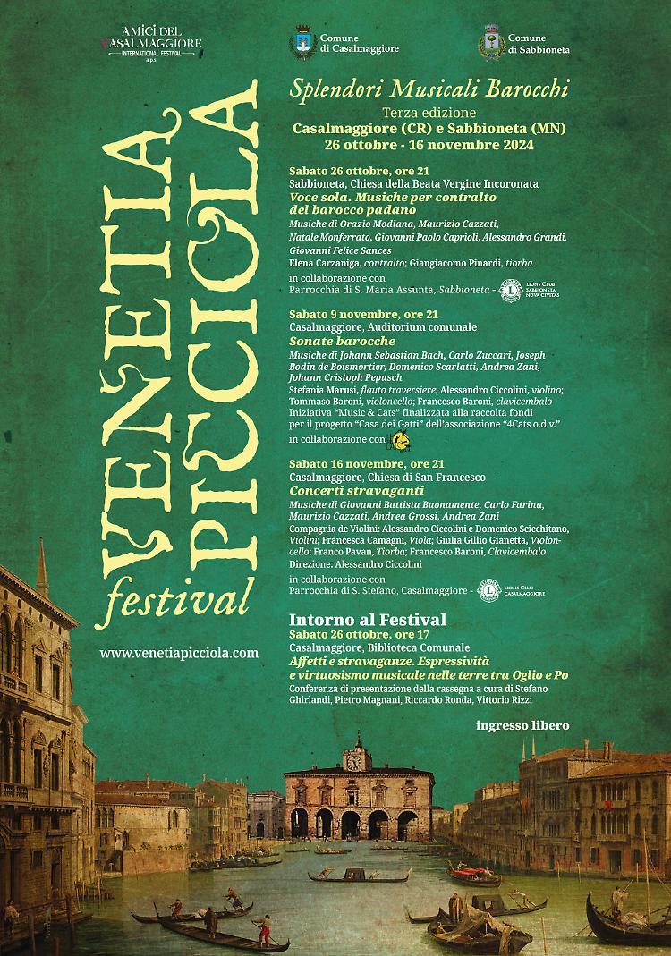 Concerti stravaganti, splendori musicali barocchi