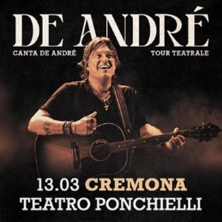 “De Andrè canta De Andrè tour teatrale”