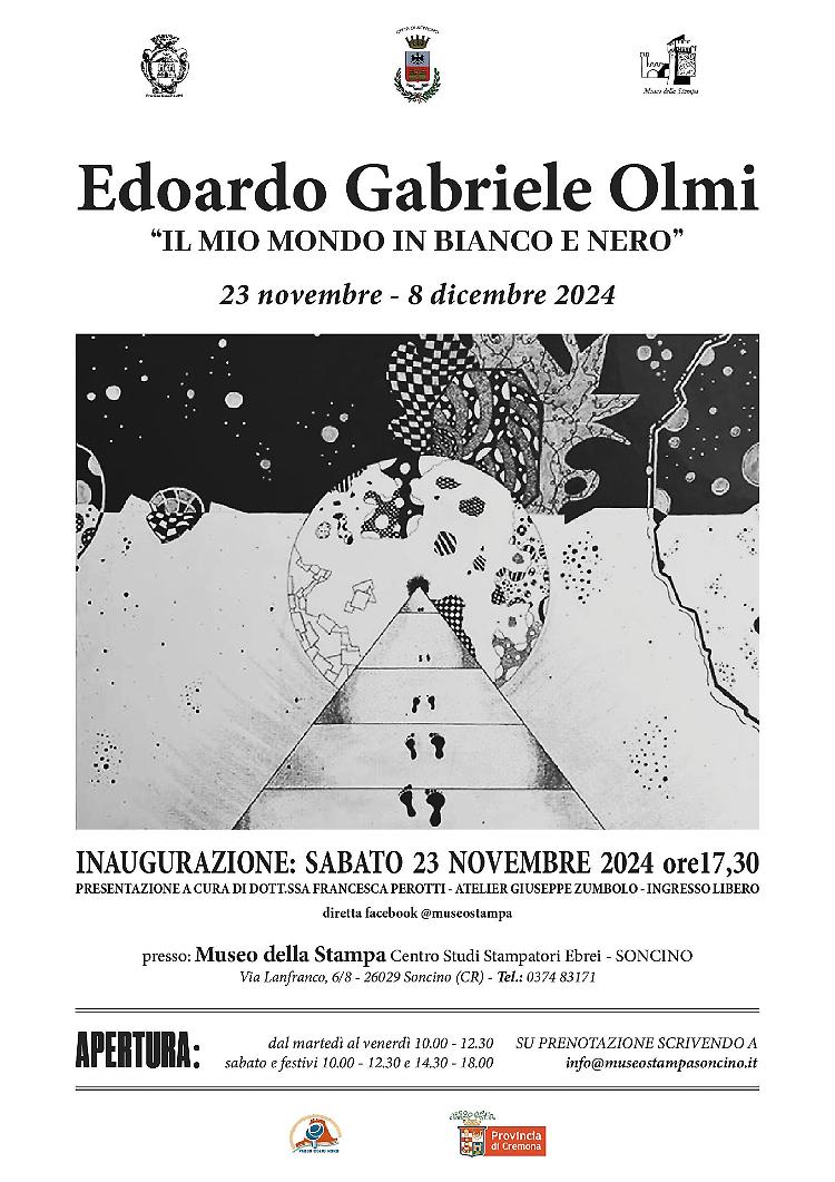 Mostra: “Il mio mondo in bianco e nero” di Edoardo Gabriele Olmi