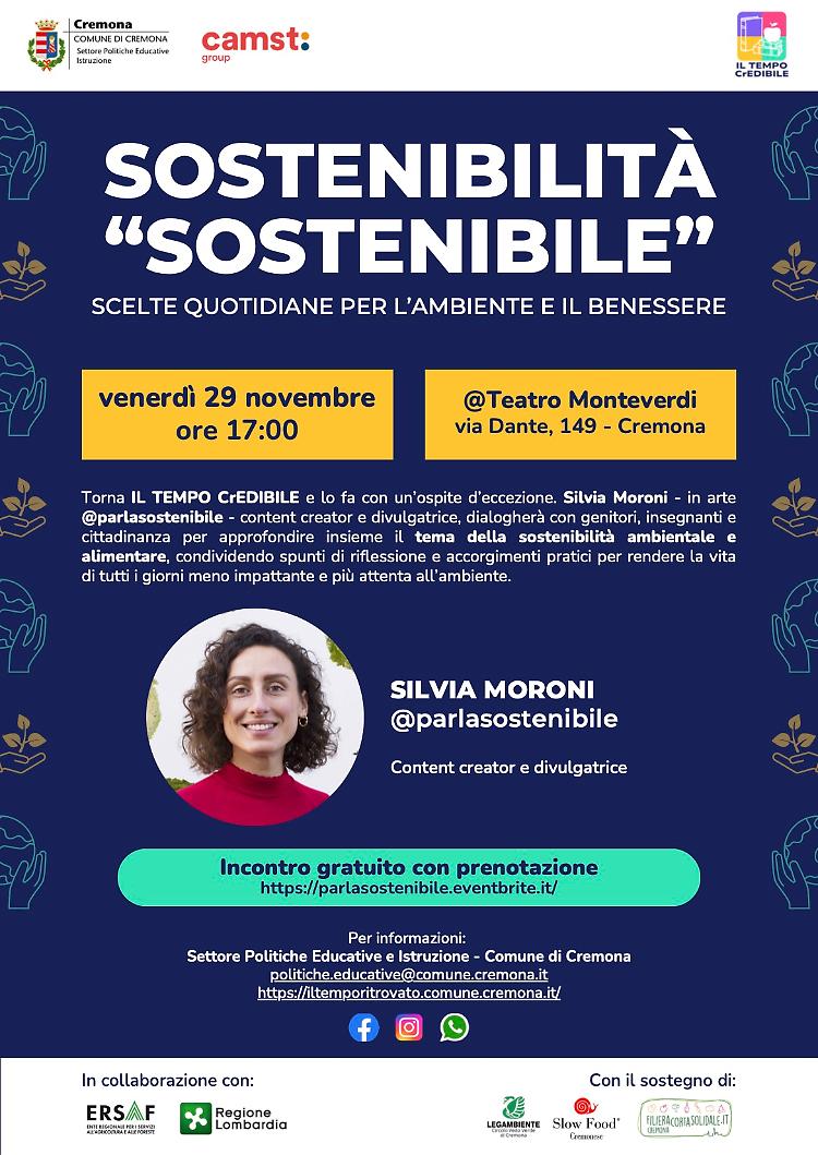 "Il Tempo CrEDIBILE": scelte quotidiane per il tempo e il benessere