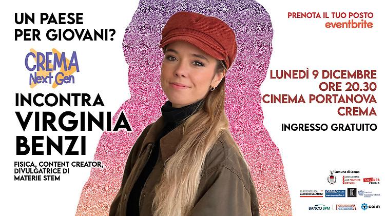 Evento: Next Generation incontra Virginia Benzi