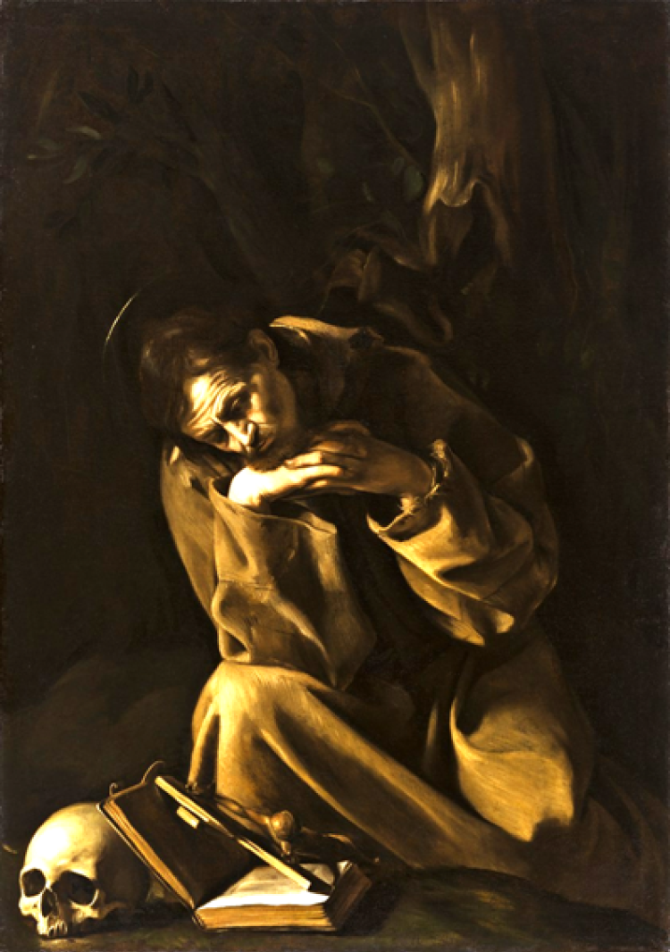  Visita guidata al San Francesco in meditazione di Caravaggio