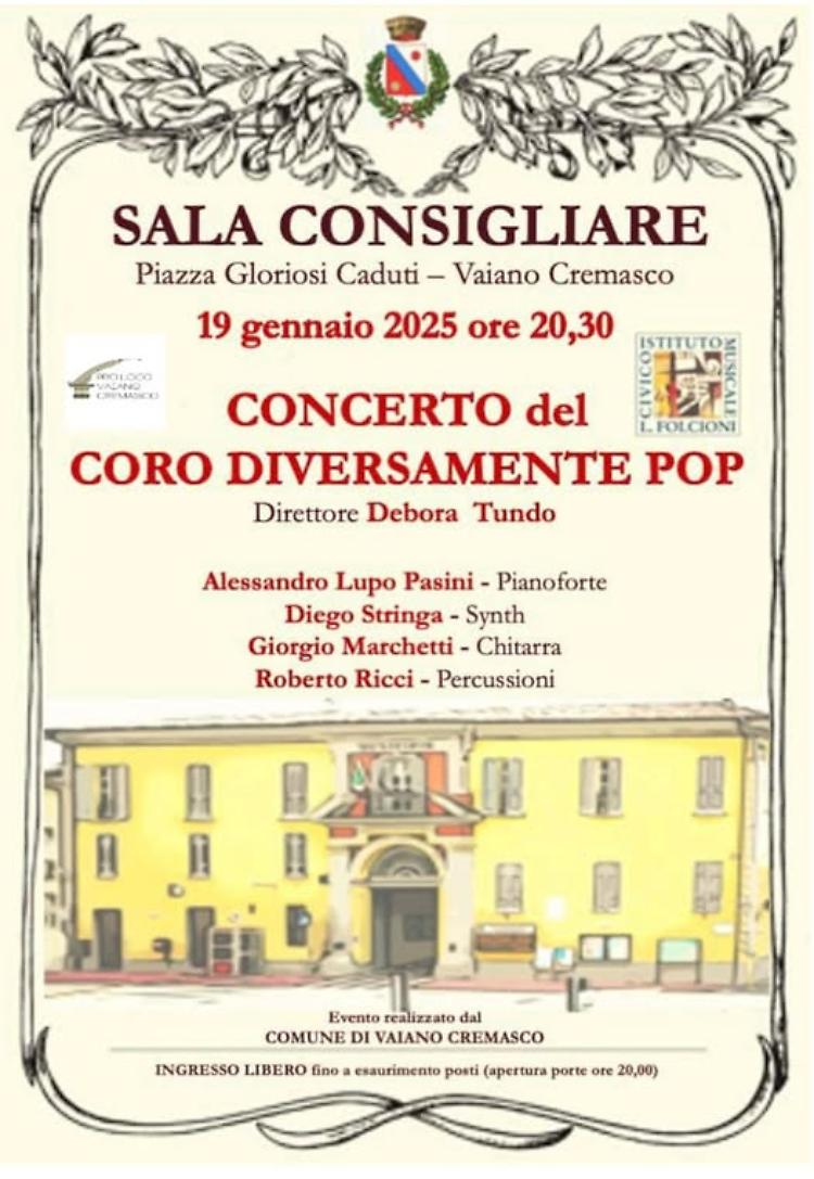 Concerto del Coro Diversamente Pop
