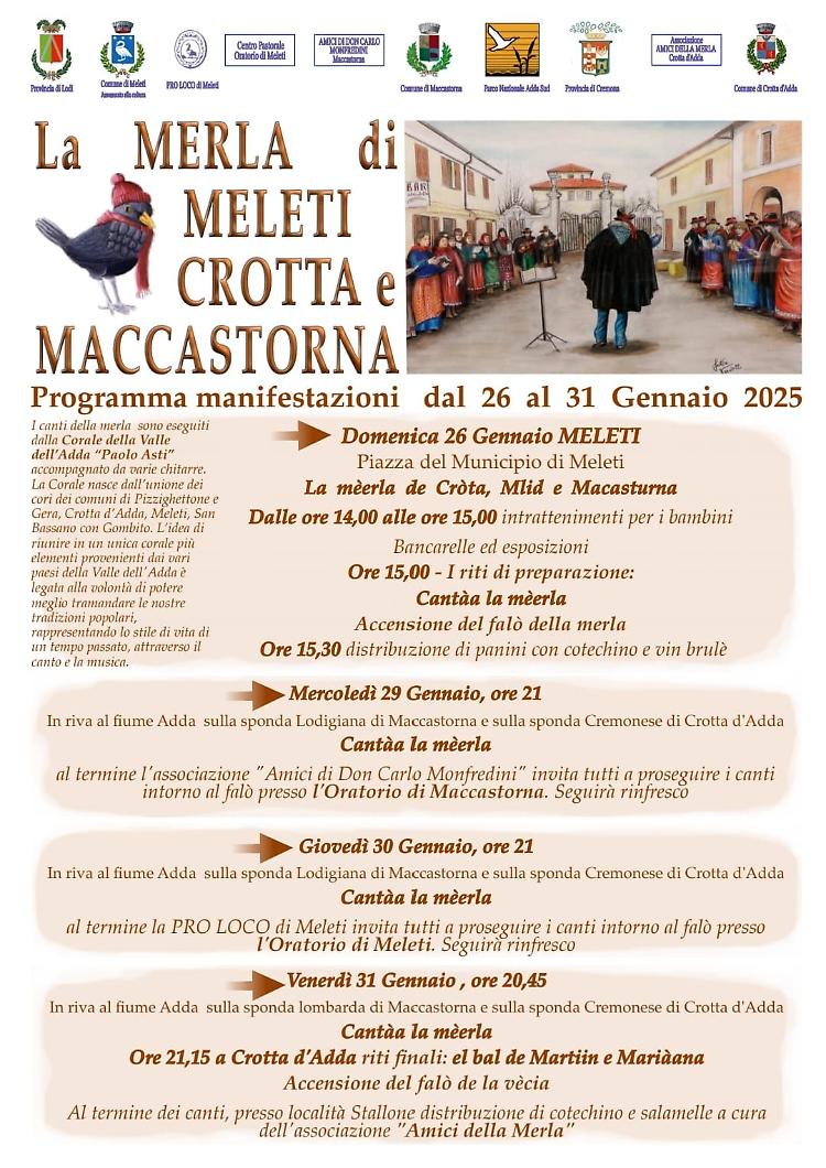 La merla di Meleti, Crotta e Maccastorna
